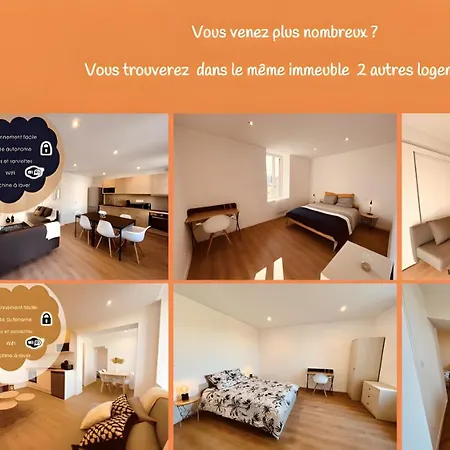 Le Sweet Terracotta - Homy Apartment Montlucon